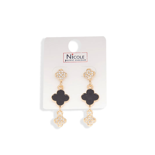 ARETES COLGANTES DISEÑO DE TRÉVOL