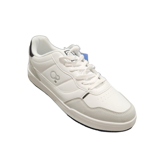ZAPATILLA CASUAL BLANCA CON GRIS