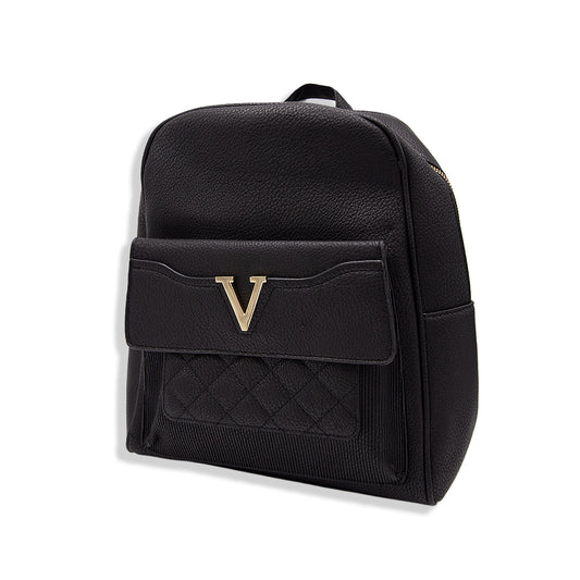 BOLSO MOCHILA NEGRO ELEGANTE