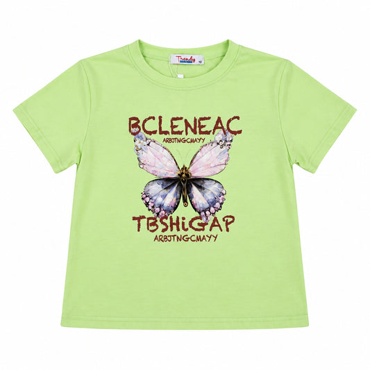 SUÉTER DE NIÑA DISEÑO DE MARIPOSA