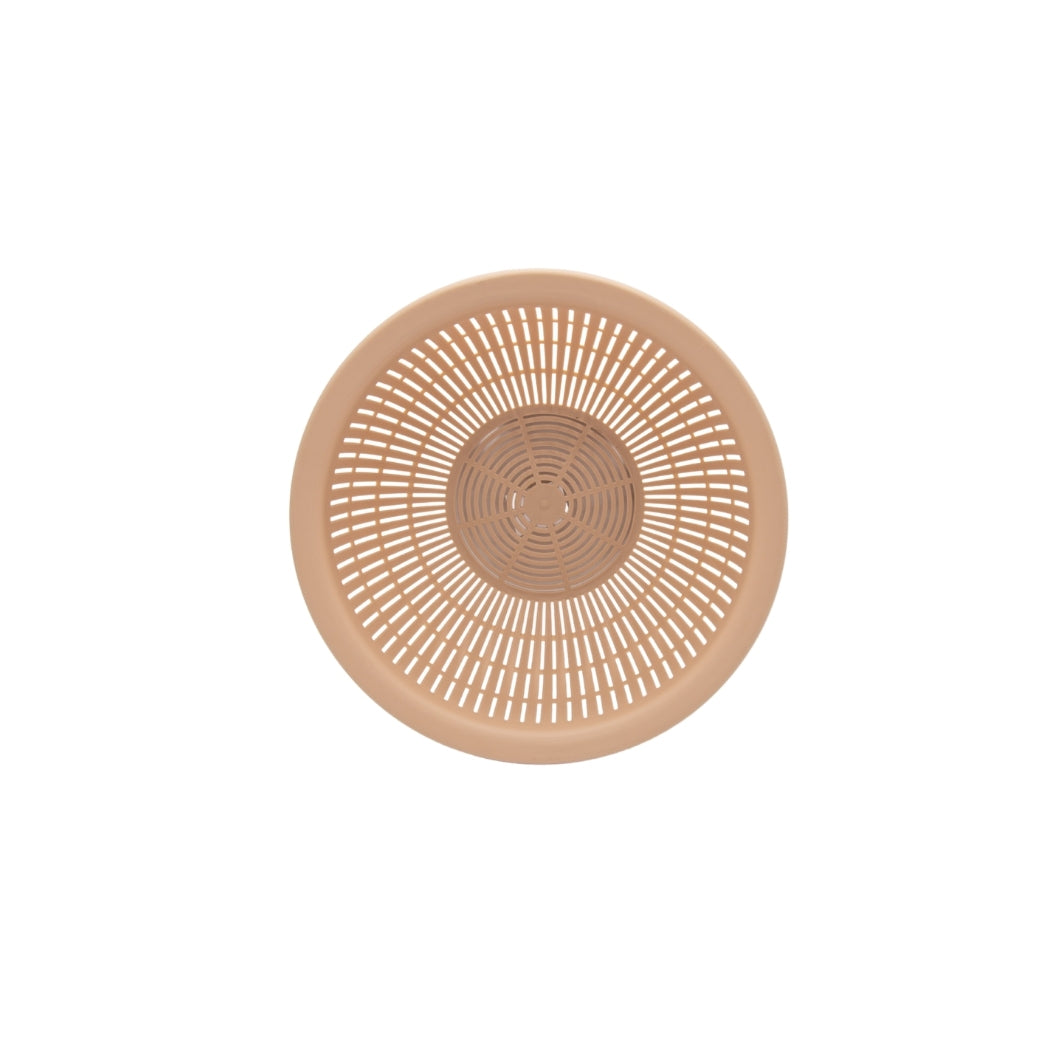 COLADOR PLÁSTICO COLOR BEIGE