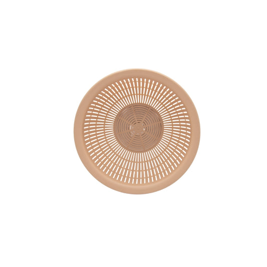 COLADOR PLÁSTICO COLOR BEIGE