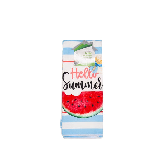 TOALLAS DE COCINA ESTAMPADO DE SANDIA 2U