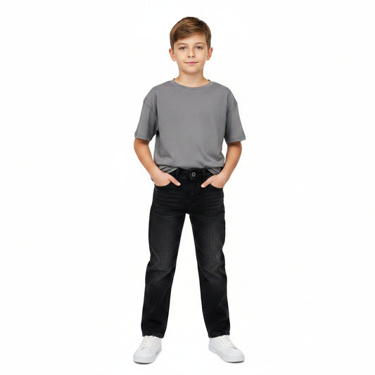 JEANS DE NIÑO COLOR NEGRO