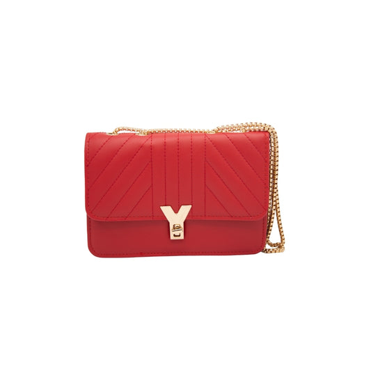 BOLSO TIPO SOBRE CON CADENA DORADA