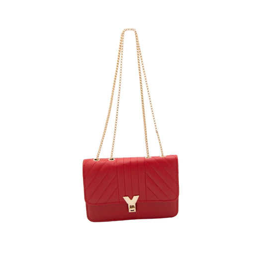 BOLSO TIPO SOBRE CON CADENA DORADA