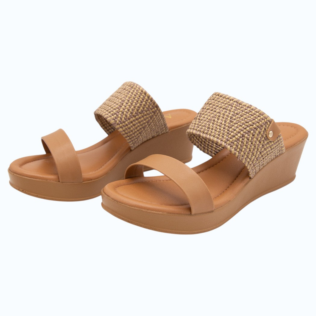 PLATAFORMA DE METER PIE ELASTICA BEIGE