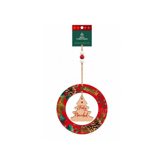 ADORNO DE MADERAS PARA ÁRBOL DE NAVIDAD