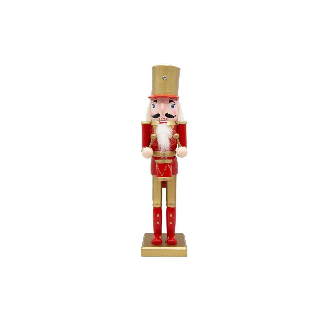 ADORNO CASCANUECES ROJO 38CM