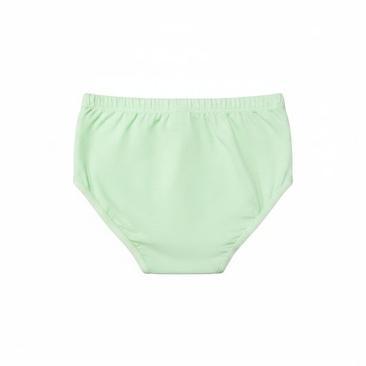 PANTY DE NIÑA COLOR LISO COSTURA GRUESA