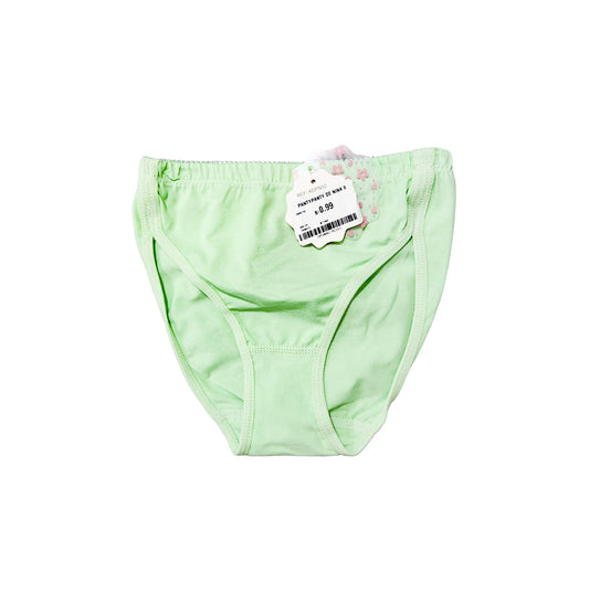 PANTY DE NIÑA COLOR LISO COSTURA GRUESA