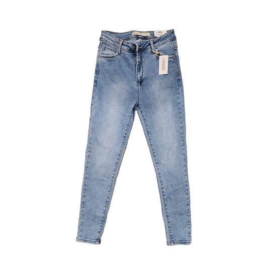 PANTALÓN DENIM SKINNY AZUL CLARO