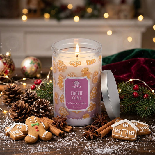 VELAS AROMÁTICAS COOKIE 16OZ