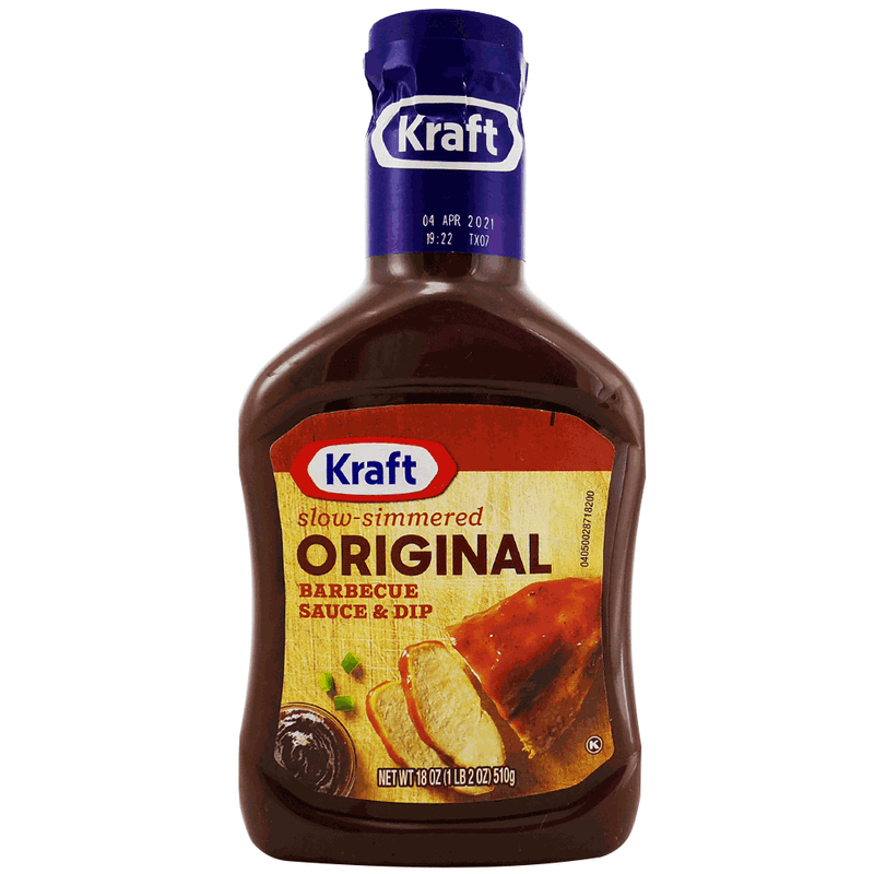 SALSA BBQ SAUCE ORIGINAL KRAFT 18OZ