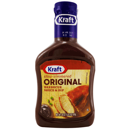 SALSA BBQ SAUCE ORIGINAL KRAFT 18OZ