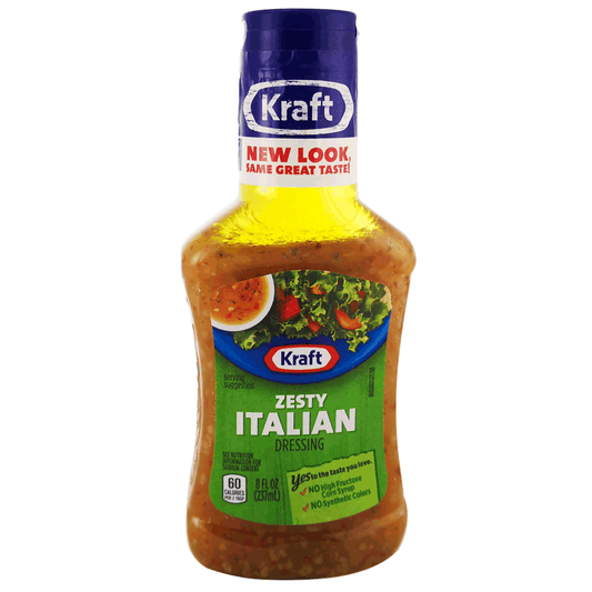 ADEREZO ZESTY ITALIANO KRAFT 8OZ