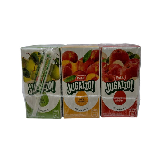 6PACK BEBIDA SURTIDA JUGAZZO 200ML