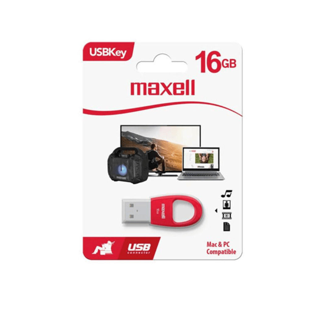 MEMORIA USB 16GB ROJO