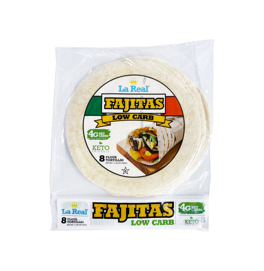 FAJITAS 8 TORTILLA LA REAL 17.5OZ