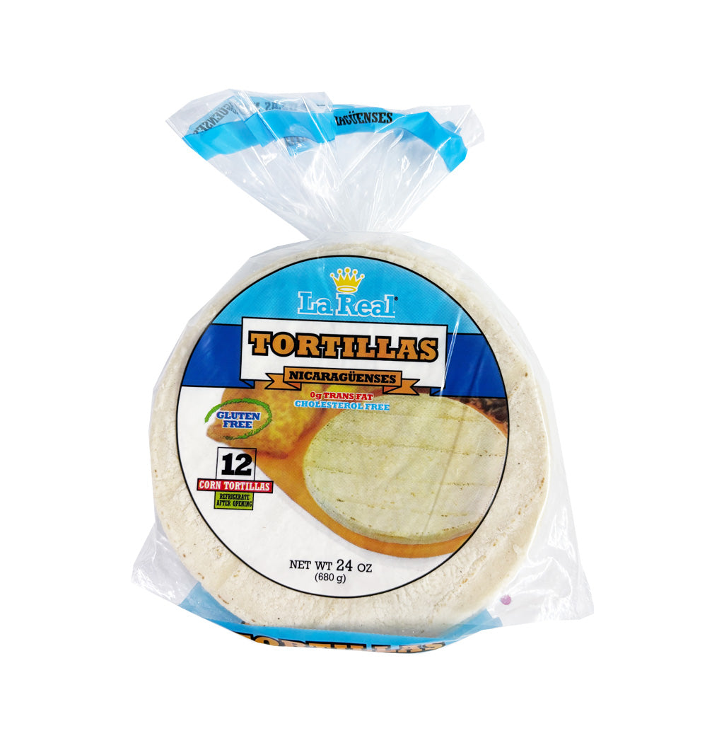 TORTILLA DE MAIZ NICARAGUA LA REAL 24OZ