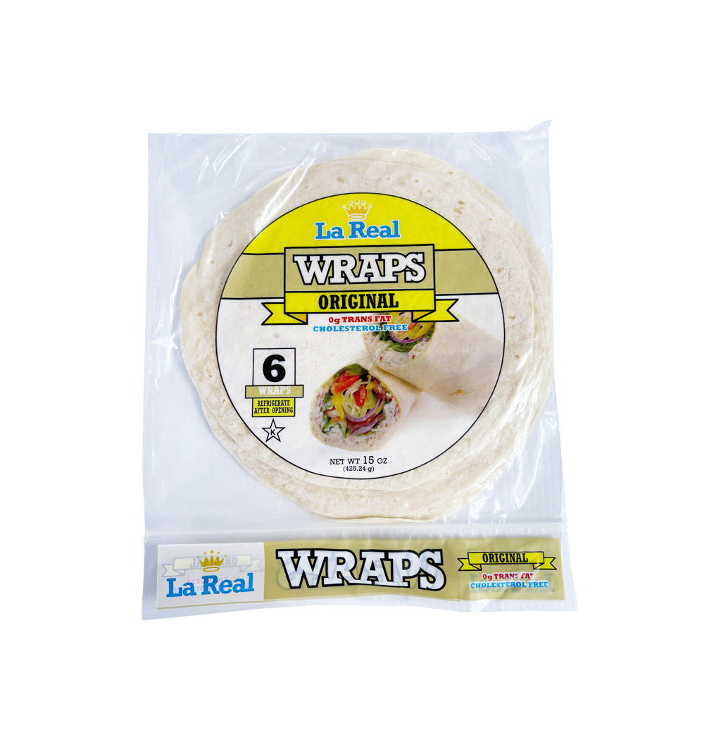 WRAPS ORIGINAL LA REAL 15OZ