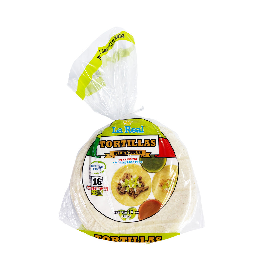 TORTILLA DE MAIZ MEXICANA LA REAL 16OZ