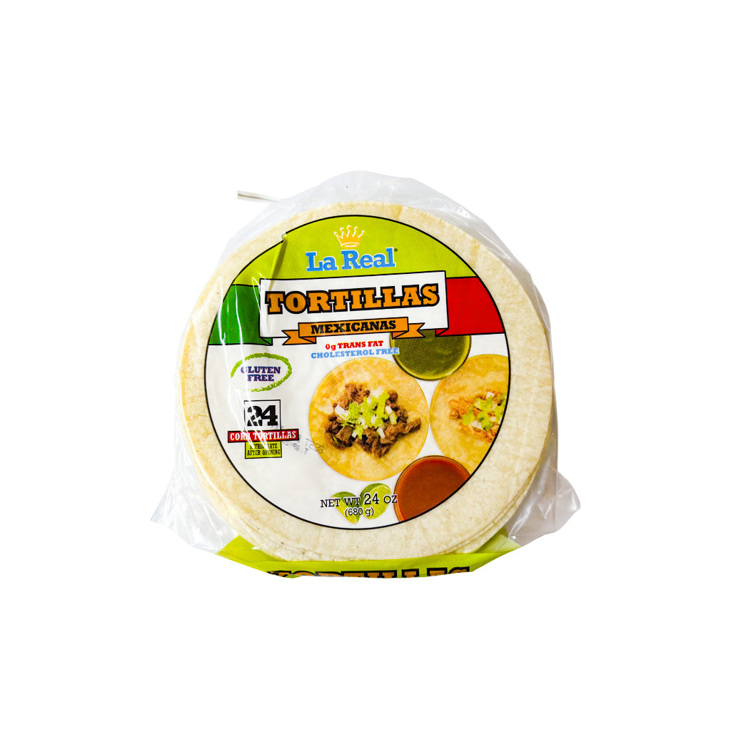 TORTILLA DE MAIZ MEXICANA LA REAL 24OZ