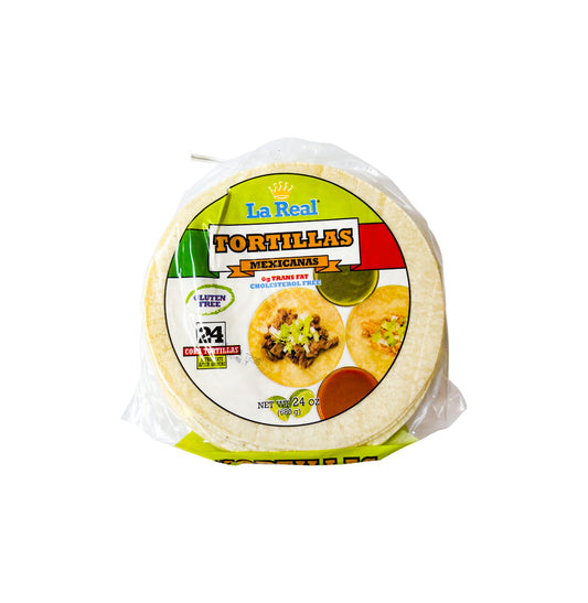 TORTILLA DE MAIZ MEXICANA LA REAL 24OZ