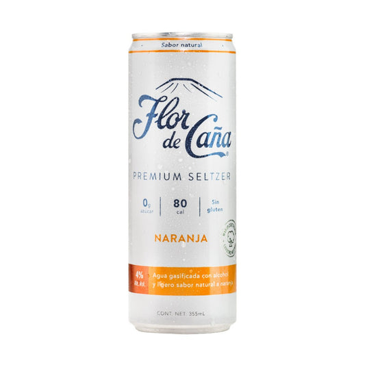 AGUA GAS NARANJA FLOR DE CAÑA 355ML
