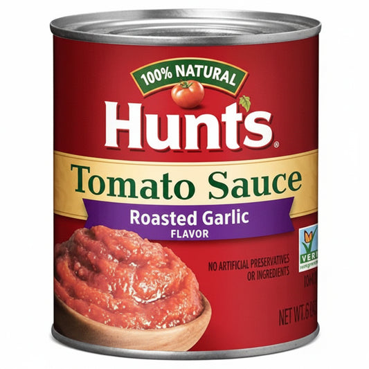 SALSA DE TOMATE CON AJO HUNTS 680GR