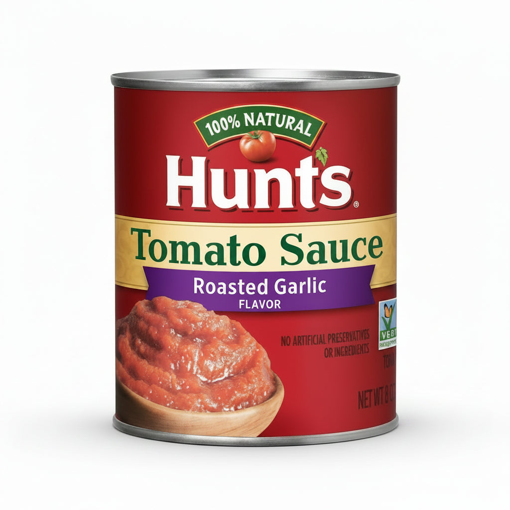 SALSA DE TOMATE CON AJO HUNTS 680GR