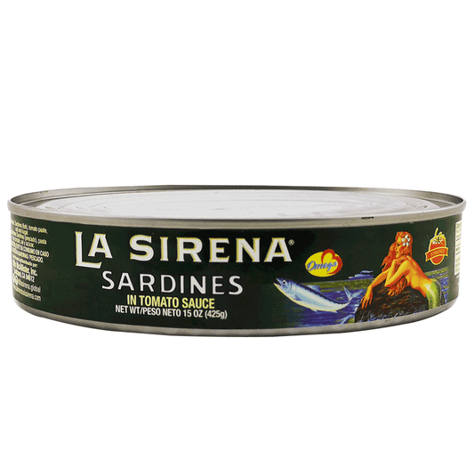 SARDINAS EN SALSA DE TOMATE OVAL LA SIRENA 425GR