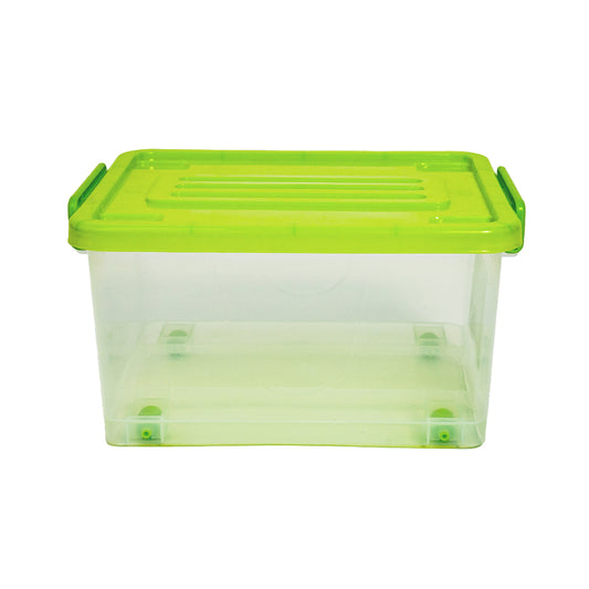 CAJA DE ALMACENAMIENTO CON TAPA Y ASA
