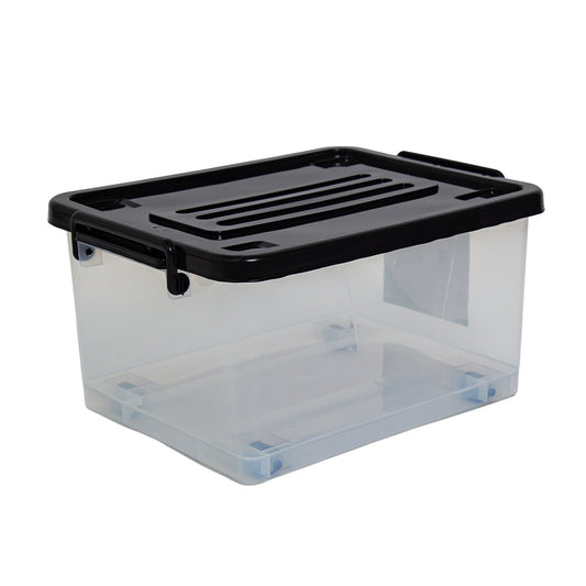 CAJA DE ALMACENAMIENTO CON TAPA Y ASA