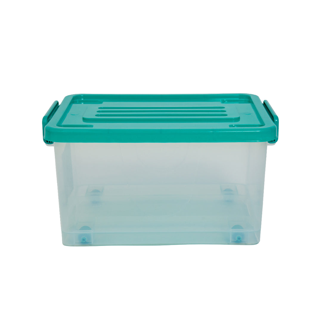 CAJA DE ALMACENAMIENTO CON TAPA Y ASA