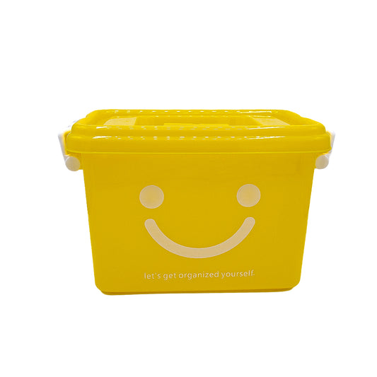 CAJA DE ALMACENAMIENTO DISEÑO DE CARITA