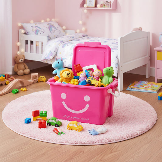 CAJA DE ALMACENAMIENTO DISEÑO DE CARITA