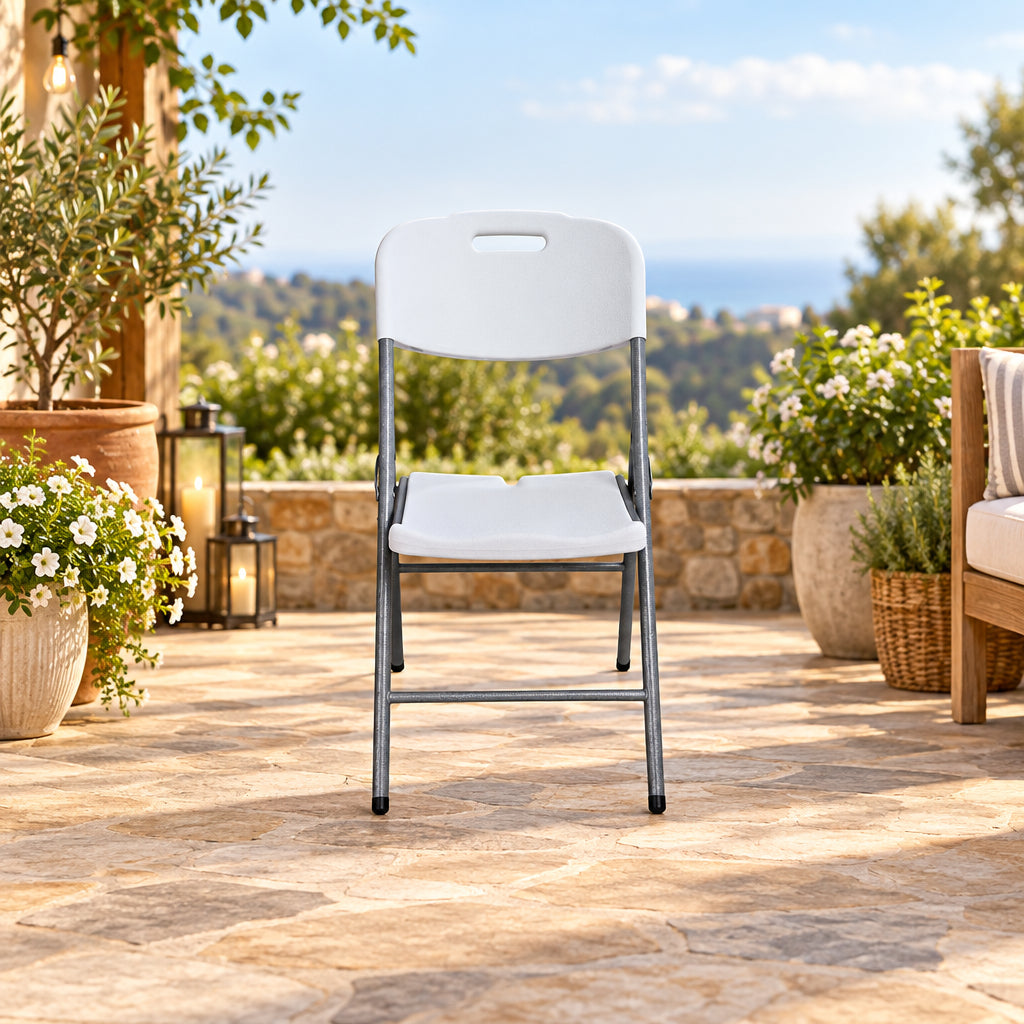 SILLA PLÁSTICA PLEGABLE
