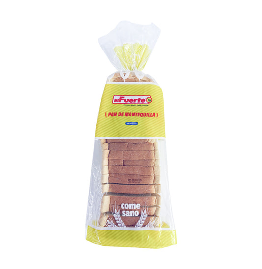 PAN MOLDE DE MANTEQUILLA EL FUERTE 570GR