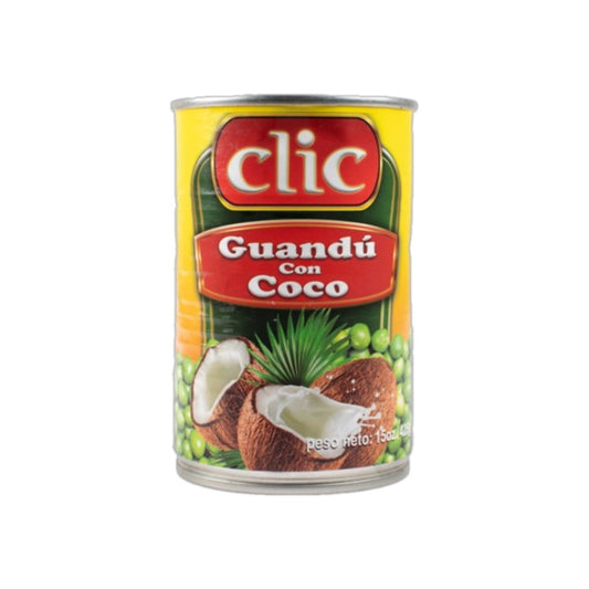 GUANDU CON COCO CLIC 15OZ