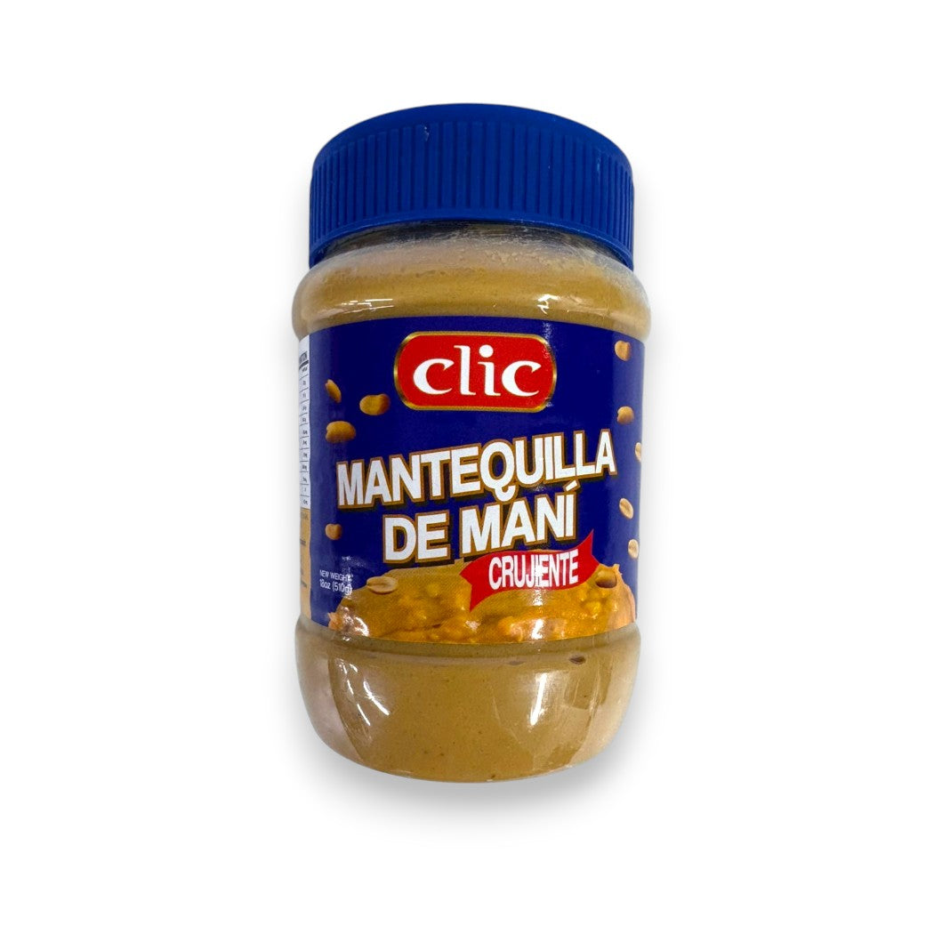 MANTEQUILLA MANI CRUNCHY CLIC 510GR