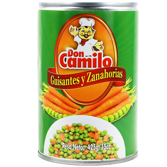GUISANTE ZANAHORIA DON CAMILO 15OZ
