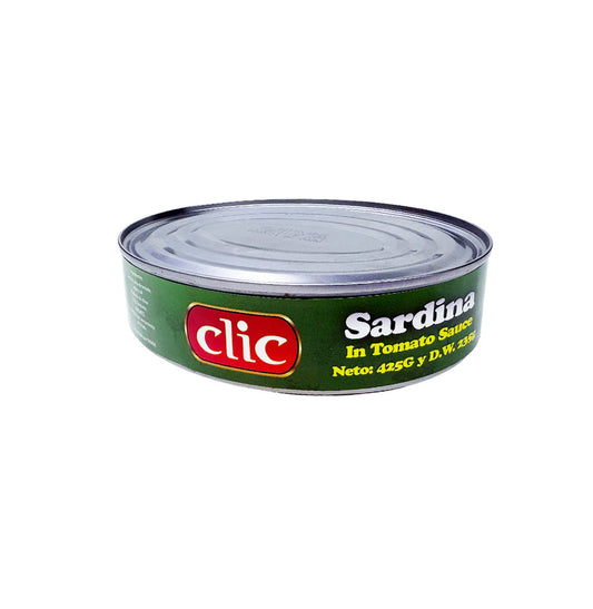 SARDINAS EN SALSA DE TOMATE OVAL CLIC 425GR