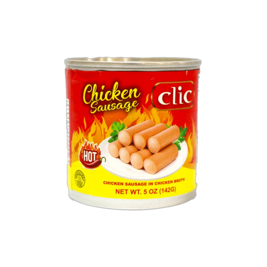 SALCHICHA VIENNA POLLO PICANTE CLIC 5OZ