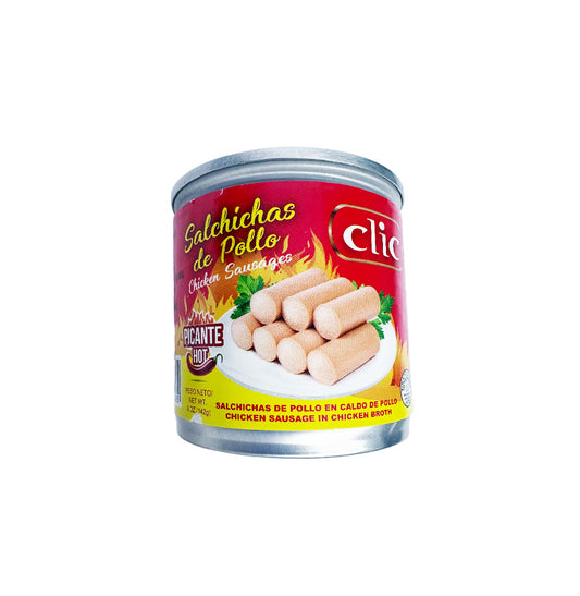 SALCHICHA VIENNA POLLO PICANTE CLIC 5OZ