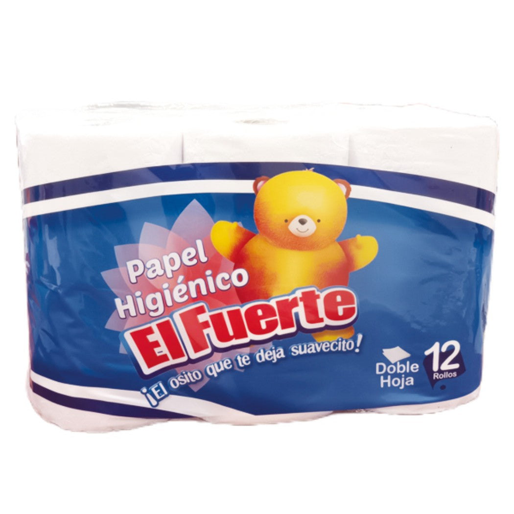 PAPEL HIGIÉNICO OSO 2PLY 12ROLLOS