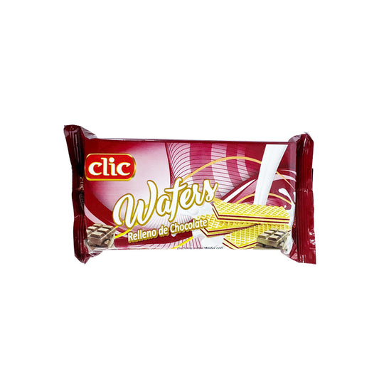 GALLETAS WAFER CHOCOLATE CLIC 100GR