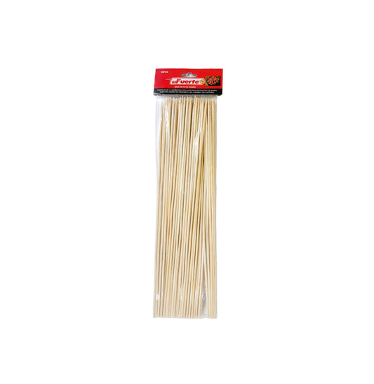 PALILLO PARA BBQ 33MM X 30CM 90PZS