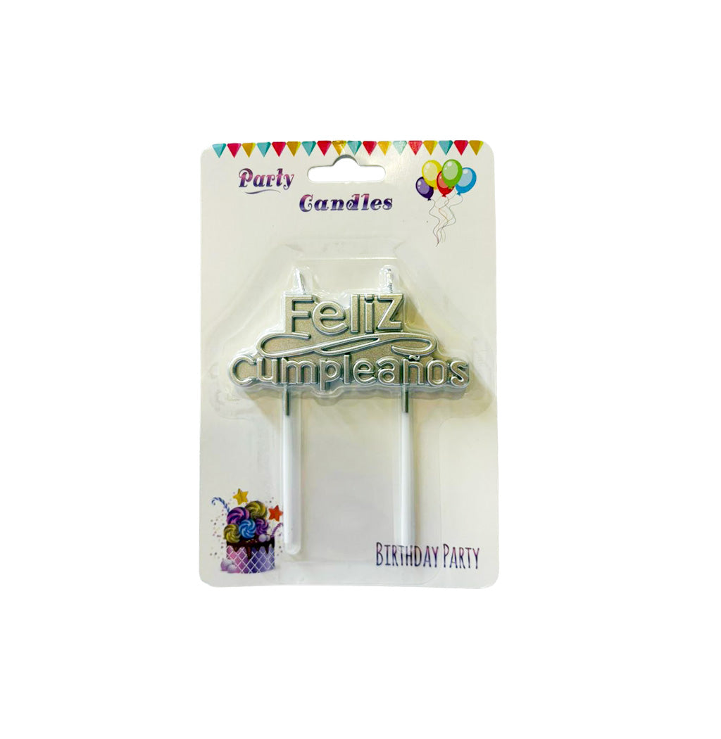 VELA FELIZ CUMPLEAÑOS 1PZ