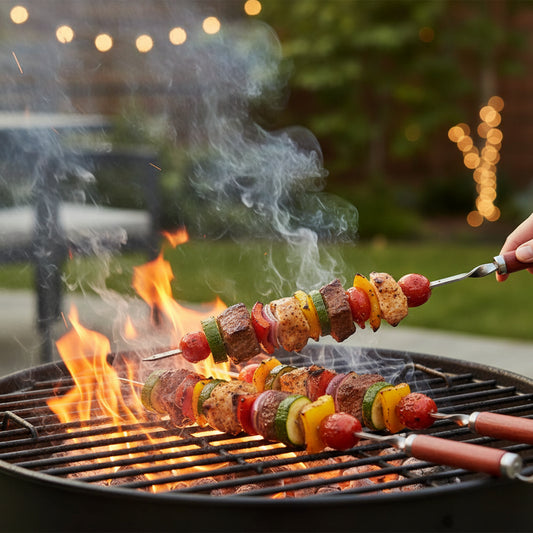 PALILLOS PARA BARBACOA ACERO INOXIDABLE